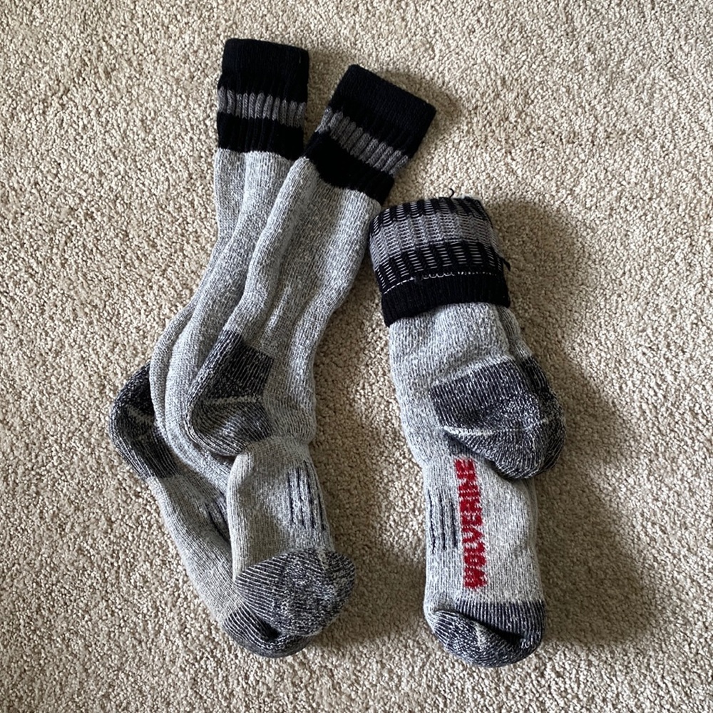 Wolverine, wool socks